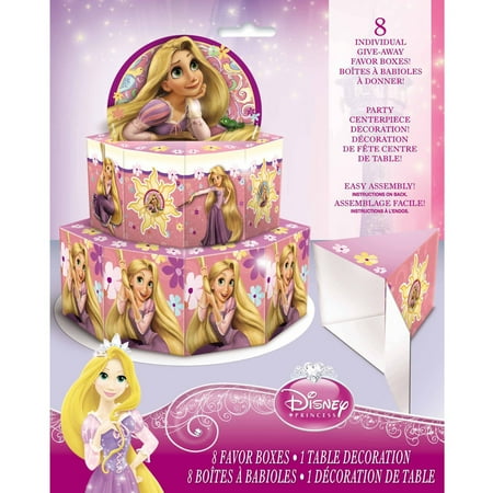 - Disney Tangled Favor Box Centerpiece Decoration for 8