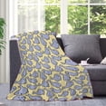 thumbnail image 2 of Yibo Just a Girl who Loves Pickles Blanket Flannel Soft and Comfortable Anti-static Bed Sofa Blanket, 2 of 7