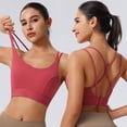 thumbnail image 2 of Levmjia Women Plus Size Sports Bra Wireless Adjustable Straps High Impact Support Breathable Nylon Yoga Workout Activewear S-XXL Black 1PC, 2 of 4
