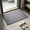 Dark Gray, variant on Striped Indoor Door Mat | Non-Slip Rubber Backing Entryway Rug, High-Density Absorbent Dirt & Mud Trap, Easy Clean Stain-Resistant Polyester, 29.9"x17.5" for Indoor Entrance & Kitchen