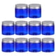 thumbnail image 1 of Recipientes de cremas de plástico de 10 piezas 50g macetas de almacenamiento de cosméticos vacías con tapa, 1 of 5