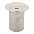 thumbnail image 1 of Boat Filler Right Angle Clamshell, 8.5 X 8 X 5.1 Cm, 316 Stainless Steel Hardware For Boat Keyless Deck Filler 50 Mm 2 Inch, 1 of 8