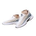 thumbnail image 3 of NOKIO Men's Fashion Sneakers Lightweight Breathable Knit Walking Shoes with Soft Insole and Durab𝗅e Sole, Versatile 𝖫a𝖼e Up Casual Running Shoes for Gym Training Workout, Daily Sport Wear, 3 of 7