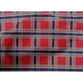 thumbnail image 4 of oneOone Cotton Poplin Bright Red Fabric Madras Check Sewing Fabric By The Yard Printed Diy Clothing Sewing Supplies 42 Inch Wide, 4 of 4