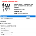 thumbnail image 2 of Ignition Coil Kit 6 - Compatible with 2009 - 2014 BMW 335i xDrive 3.0L 6-Cylinder 2010 2011 2012 2013, 2 of 2
