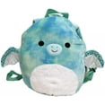 thumbnail image 3 of Squishmallows Kellytoy 12" Navina the Narwhal Plush Doll Soft Plush Backpack, 3 of 6