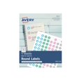 thumbnail image 2 of Avery - Mat - Adhésif permanent - Blanc - 0.752 Po Rond 800 Étiquettes (10 Feuilles x 80) Étiquettes Rondes, 2 of 5
