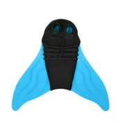 Mermaid Swimming Tail Monofin Fins One-piece Flipper Swim Fins for Kids Adults Swimming Equipment