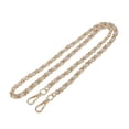 thumbnail image 3 of Bolso de cuero Hugo con Cadena de correa Oro + blanco, 3 of 6
