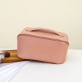 thumbnail image 3 of Bolsa de Tocador, DAQI Portátil Bolsa de Aseo de Viaje con Múltiples Compartimentos para Mujer Accesorios y Maquillaje, Cepillos, Botella ,resistente al agua,artículos de tocador ect.(Rosa) Zefei Wu 9024735068990, 3 of 5