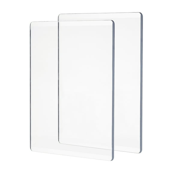 2pcs 2pcs Cutting Dies Replacement Mat 19.5x15x0.5cm Acrylic Rectangle Cutting Pads Universal Shim Plate for Die Cutting Machine