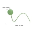 thumbnail image 2 of PEACNNG Cactus Scratching Post Small Cat Tree for Indoor Cats Green, 2 of 8