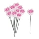 thumbnail image 1 of 10 Uds. de adornos en miniatura de rosas artificiales, flor rosa para casa de 1:12, 1 of 9