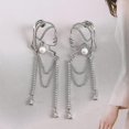thumbnail image 5 of Unique Abstract Face Art Dangling Earrings For Lmellwomen Girls Outline Rhinestone Gift, 5 of 5