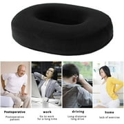 Donut Pillow for Tailbone Pain Bed Sore,Hemorrhoid Pillow Seat Cushion for Home Long Sitting Butt Pressure Relief Postpartum Post Surgery, Memory Foam Coccyx Cushions Doughnut Pillow