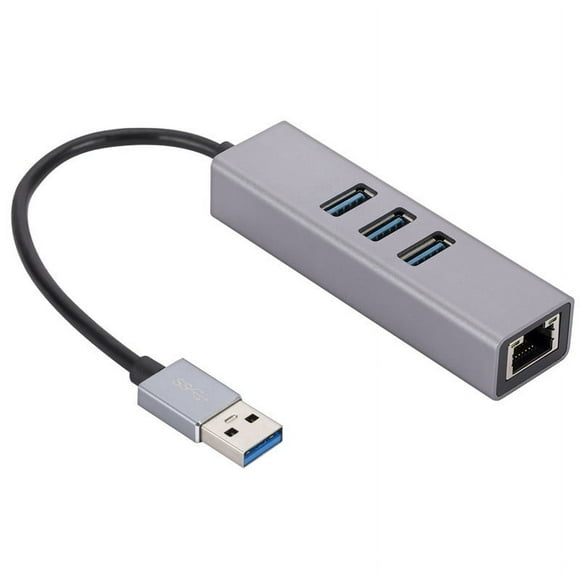 Puerto de red USB 3.0 a RJ45 Divisor USB Base de expansión TYPEC Hub USB Gigabit Nic 3.0HUB