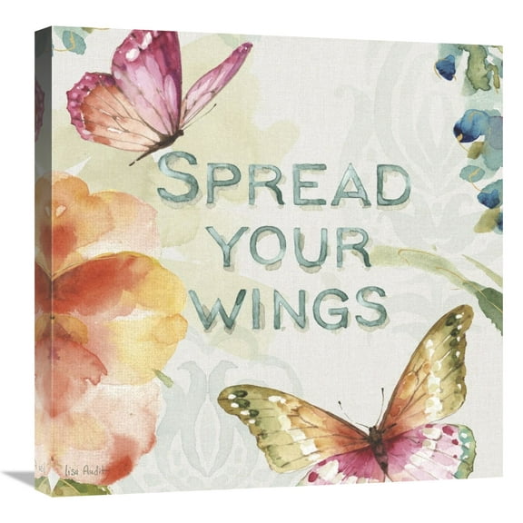 Global Gallery's 'Colorful Breeze II' By Lisa Audit Stretched Canvas Wall Art