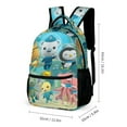 thumbnail image 2 of The Octonauts Shoulder Backpack Casual Rucksack Bookbag Lightweight Prints Daypack, 2 of 8