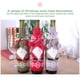 thumbnail image 5 of Injueey Bolsa de botella de vino de Navidad Suministros de vestido de manga Decoraciones de Fiesta Nuevo restaurante familiar Cena Sala Adornos de Kits de decoración para fiestas Gris Injueey HA069832-02, 5 of 6