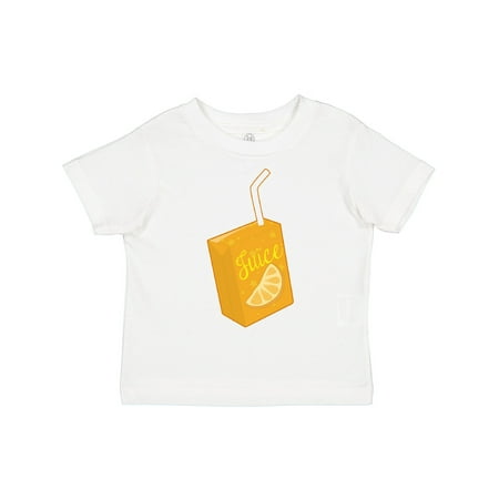 

Inktastic Orange Juice Box Gift Toddler Boy or Toddler Girl T-Shirt
