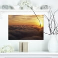 thumbnail image 1 of Yellow Sunrise above Clouds - Extra Large Wall Art Landscape, 1 of 3