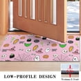 thumbnail image 3 of Pink Halloween Elements Pattern Door Rugs,Washable Non Slip Door Mats Indoor,Decorative Door Mats,Entry Mat Indoor for Entrance,Bedroom,Kitchen,Bathroom,17"x30", 3 of 6