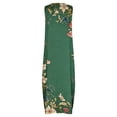 thumbnail image 3 of Nuoqisi Womens Summer Maxi Dress 2026 Casual V Neck Floral Sleeveless Sun Dress Trendy Beach Vacation Long Flowy Dresses, 3 of 8