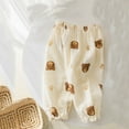 thumbnail image 2 of BYHONG Pantalons Fins Imprimés pour Filles Extérieur Été Garçons Respirants Cratons Pantalons Rouges 73, 2 of 3