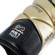 RIVAL Boxing RS1 2.0 Ultra Pro Lace-Up Sparring Gloves - 16 oz. - Gold