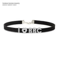 thumbnail image 2 of Gargantilla gótica con letras de diamantes de imitación para hombres y mujeres, Collar Sexy, I Love BBC, DIY, Cosplay, nombre personalizado, palabras, regalo de joyería, 2 of 4