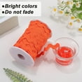 thumbnail image 5 of 1 set Polyester Wave Lace Trim Ribbon Wave Bending Lace Trim Clothes Accessories Orange Red 3/8 inch(10mm) 24.5~25 yards, 5 of 8