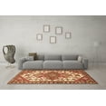 thumbnail image 3 of Ahgly Company Indoor Rectangle Persian Brown Traditional Area Rugs, 7' x 10', 3 of 4