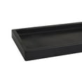 thumbnail image 4 of CosmoLiving by Cosmopolitan 22", 18"W Black Marble  Tray with Raised Border, 2-Pieces, 4 of 7