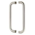 thumbnail image 2 of Brinks 12 in. L Satin Silver Stainless Steel Door Pull, 2 of 3