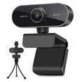 thumbnail image 1 of Black Friday Webcam with Microphone, Full HD 1080P Webcam Video Camera for Great Gift, 1 of 8