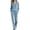 Light Blue, variant on Tqcoqu Women's 2 Piece Velour Tracksuit,V Neck Hooded Long Sleeve Top & Wide Leg Pants with Side Stripe,Casual Loungewear Plus Size Outfit Set,Army Green Women's S-XXL