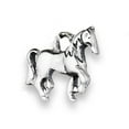 thumbnail image 1 of Sterling Silver 16" .8mm Box Chain Right Prancing Horse Pendant Necklace, 1 of 2