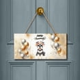 thumbnail image 2 of Happy Anniversary Schnauzer Celebrates Wedding Love Family Party Landscape Wood Sign Miniature Schnauzer Dog Lover Hanging Wall Home Decor - 01015, 2 of 5