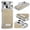 Gold, variant on Case For Apple iPhone 16 Pro 6.3-inch, Compatible with MagSafe Water Ripple Electroplated Frame ShockProof Protective Car Mounted Magnetic Case,Gold,For iPhone 16 Pro