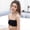 Black, variant on Women's Strapless Tube Top Bra, Anti-Slip Anti-Exposure Bralette, Seamless Stretch Layering Daily Intimates(White M)