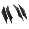 thumbnail image 3 of 4Pc Car Bumper Lip Spoiler Wing Splitter Side Kit Trim Canards Diffuser Chin Fin, 3 of 4