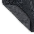 thumbnail image 3 of Mohawk Home Plush Cotton Fade/Stain Resistant Non-slip Machine Washable Bath Mat, Charcoal, 2' 3" x 3' 9", 3 of 8