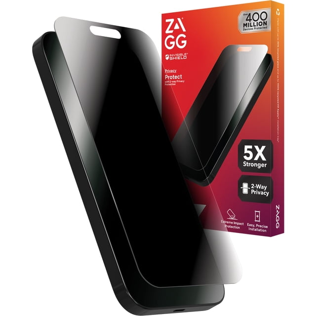 Protector de Pantalla ZAGG Glass Elite Privacy para iPhone 15 Pro Max