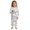 A13 White, variant on Yuncity Girls Pajamas Halloween Diy Winter Crew Neck Long Sleeve Sleepwear Casual Pjs Cozy Comfortable Loungewear Nightwear Size 2-3 Years White