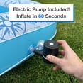 thumbnail image 2 of Piscina inflable de bronceado Rukala XL con bomba eléctrica 215x147cm, 2 of 7