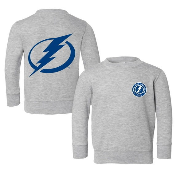 Toddler Chad & Jake Heather Gray Tampa Bay Lightning Pullover Sweatshirt