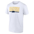 thumbnail image 2 of Men's White Cal Bears Collegiate Stack T-Shirt, 2 of 3