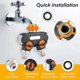 thumbnail image 4 of Way Distributor, Adjustable Water Flow And Lockable Water Distributor, 3/4" And 1/2" Water Distributor For Garden Hose, Garden, Washing, Pet Cleaning, 4 of 5