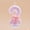 2, variant on Cute Pink Angel Bow Birthday Candle for Girls - Number Cake Decoration