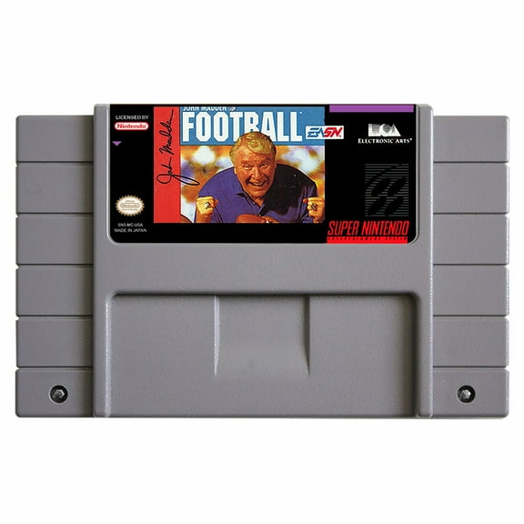 SNES Games Cartridge John Madden Football
